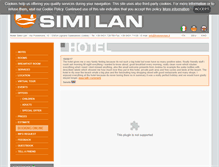 Tablet Screenshot of hotelsimilan.it